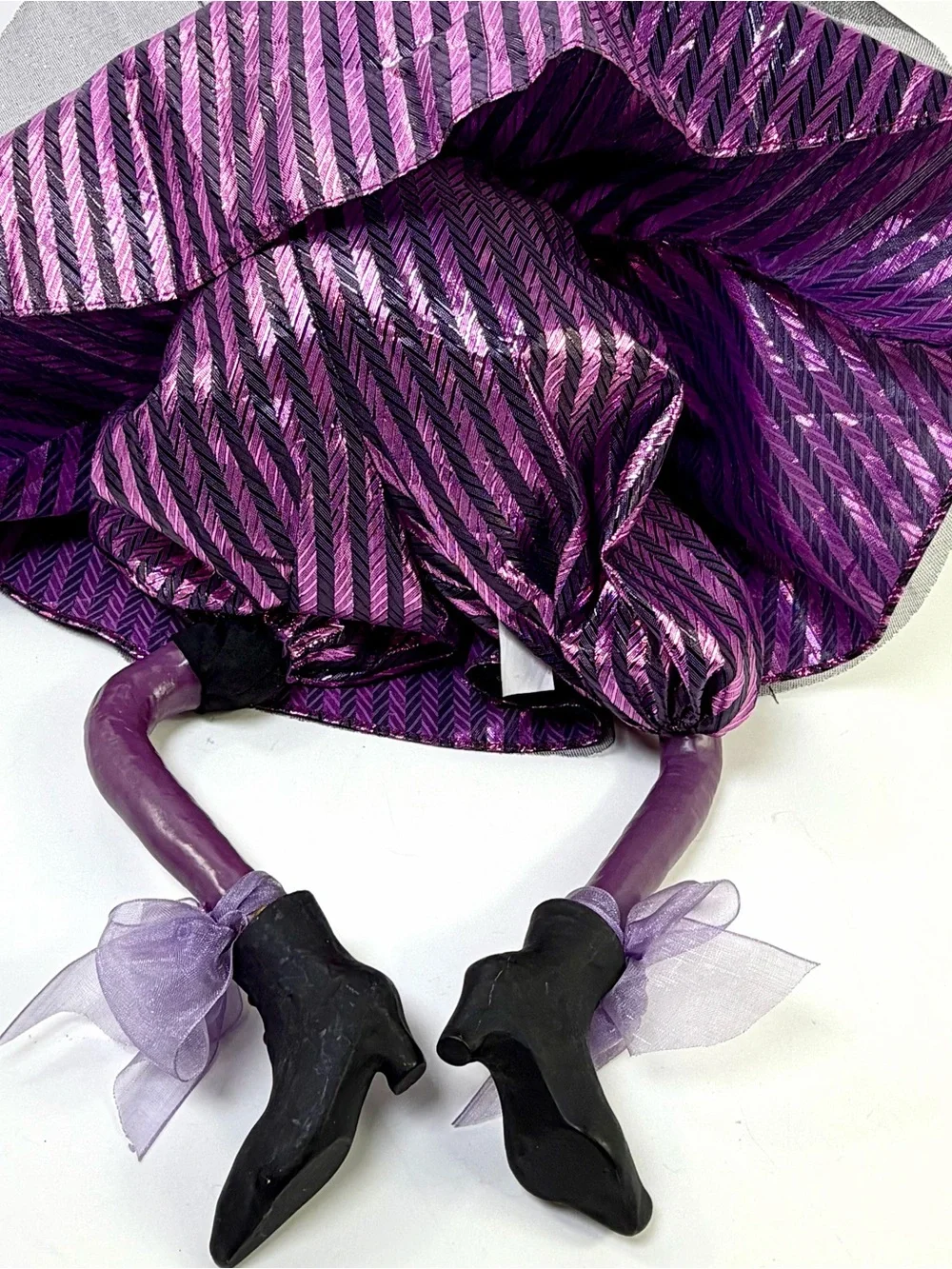Vintage Singing Witch Shelf Sitter Halloween Figure “Double Double Toil Trouble”